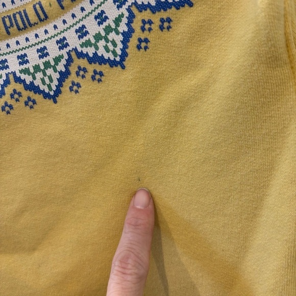 Polo Ralph Lauren Fair Isle Girls sweatshirt size 7 - Picture 7 of 12